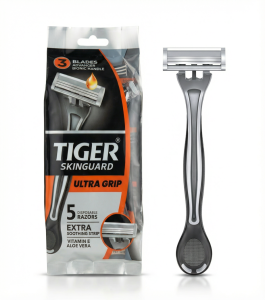 خود تراش 3 لبه 5 عددی مردانه/زنانه پلی بگ