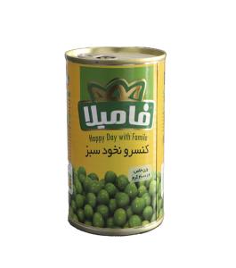 کنسرو نخود سبز فامیلا