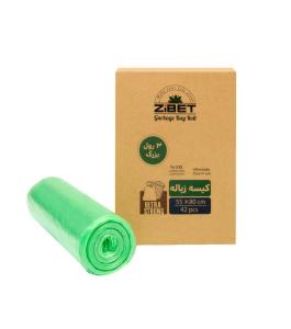 کيسه زباله 3 رول 42 عددی زيبت