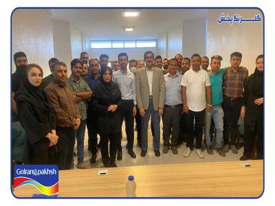 بازدید معاون منابع انسانی از شعبه خوزستان