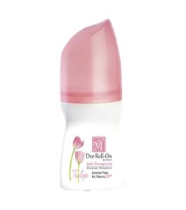 ‫مام رول دئودورانت زنانه Tulip صورتی